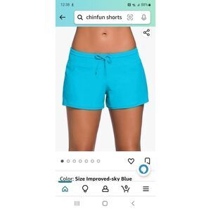 NWT CHINFUN GIRLS SWIM SHORTS